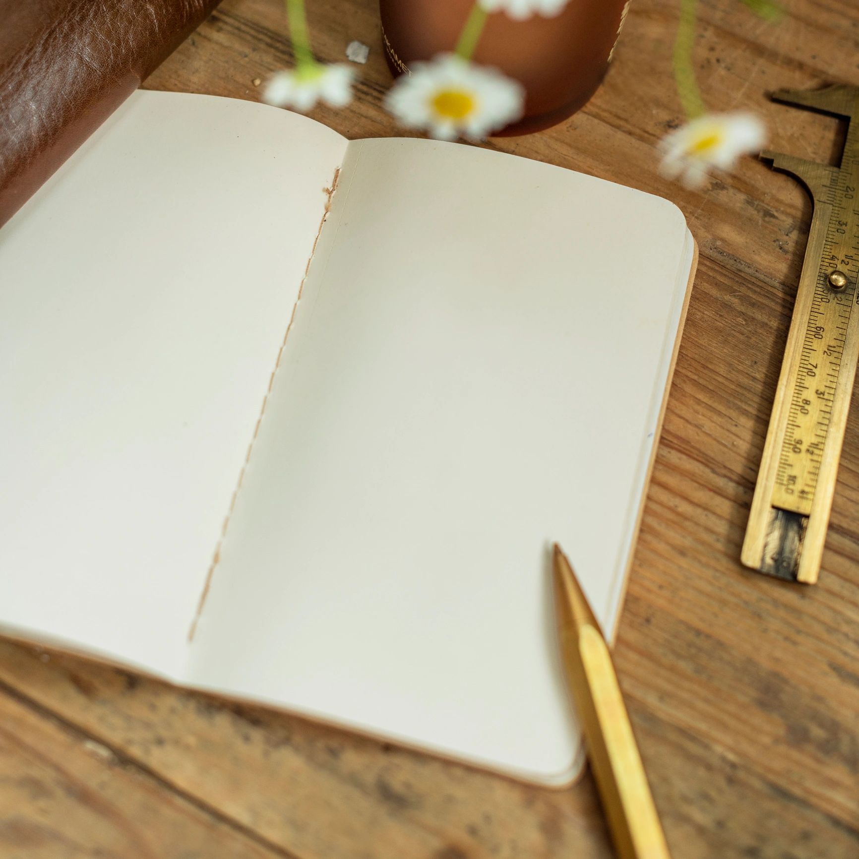 Journal and pencil for session writeups